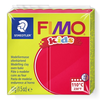FIMO Kids, 42 g, 2 červená