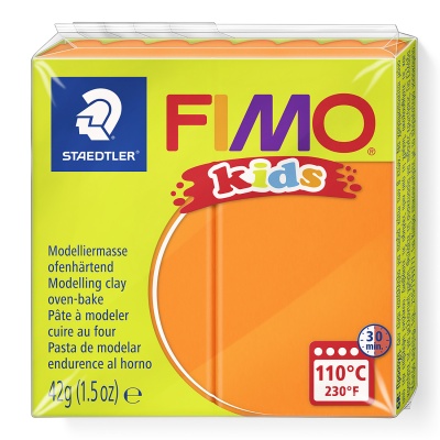FIMO Kids, 42 g, 4 oranžová
