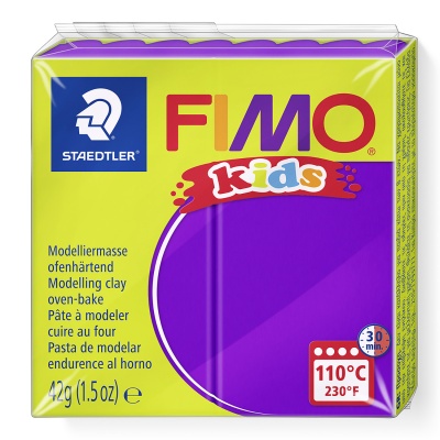 FIMO Kids, 42 g, 6 fialová