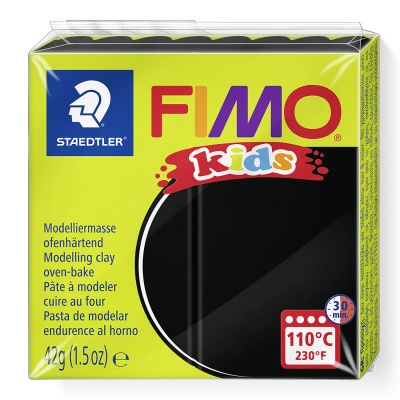 FIMO Kids, 42 g, 9 čierna