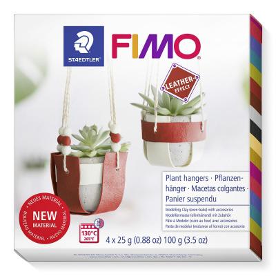 FIMO Leather effect, Sada DIY Kvetináč