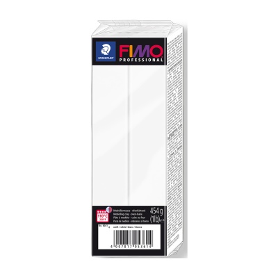 FIMO Professional 454 g, 0 biela