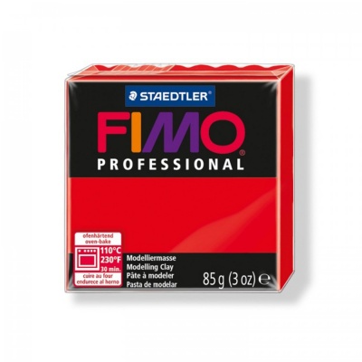 FIMO Professional, 85 g, 200 červená