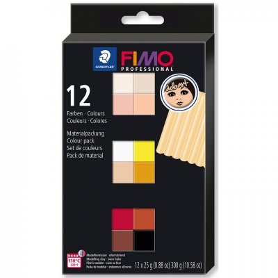 FIMO Professional sada 12 x 25 g, Doll Art
