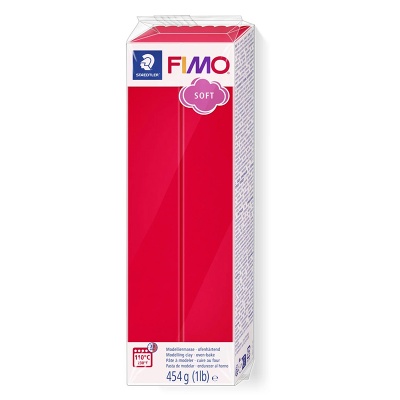 FIMO Soft, 454 g, 24 indická červená