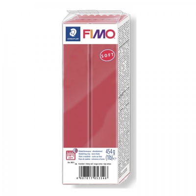 FIMO Soft, 454 g, 26 čerešňová červená