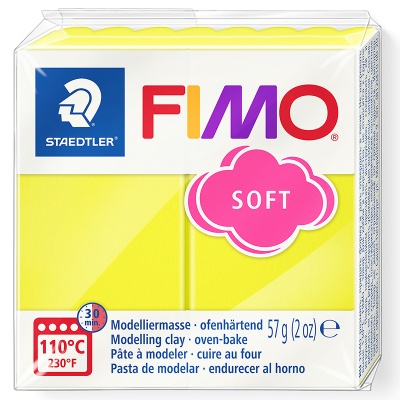FIMO Soft, 57 g, 10 citrónová žltá