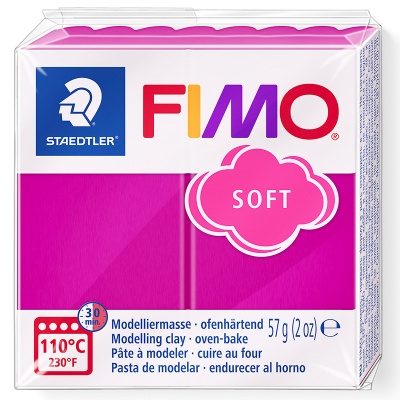FIMO Soft, 57 g, 22 malinová