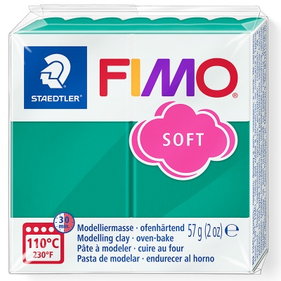 FIMO Soft, 57 g, 56 tmavá zelená