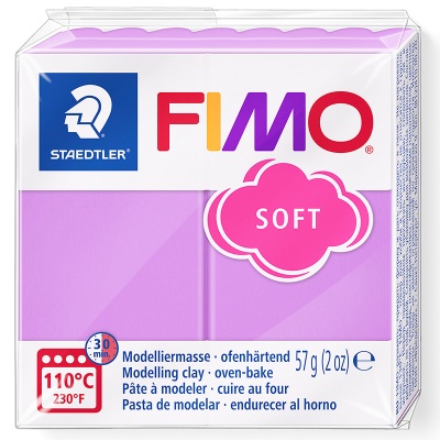 FIMO Soft, 57 g, 62 levandulová
