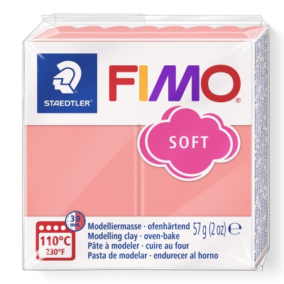 FIMO soft TREND, 57 g, T20 ružový grapefruit