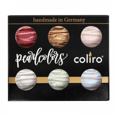 Finetec, Coliro Pearl color, set 6 farieb