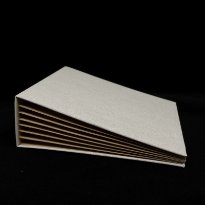 Fotoalbum, 162 x 212 mm, prírodný, 6 hnedých strán