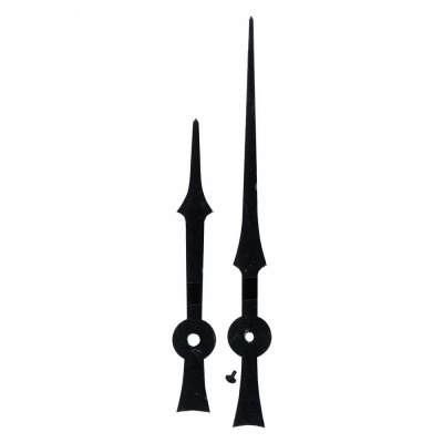 Hodinové ručičky, ozdobné, 2 ks, 12-17 cm