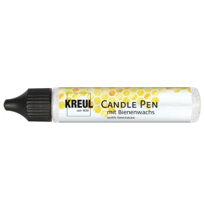 Kontúra na sviečky, Candle Pen, glitrová strieborná