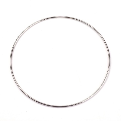 Kovový kruh na macramé a lapač snov, 19 cm