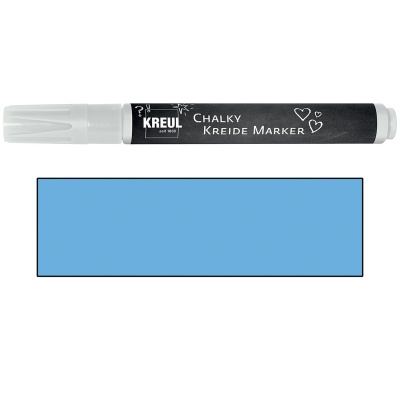 Kriedová fixka, KREUL, CHALK medium, severská modrá