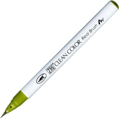 Kuretake, Clean Color Real Brush, 046 Mid Green