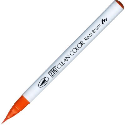 Kuretake, Clean Color Real Brush, 070 Orange