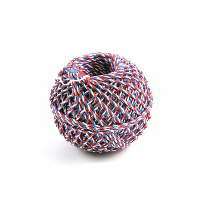Ľanový špagát trikolóra 1,25 mm, 60 m