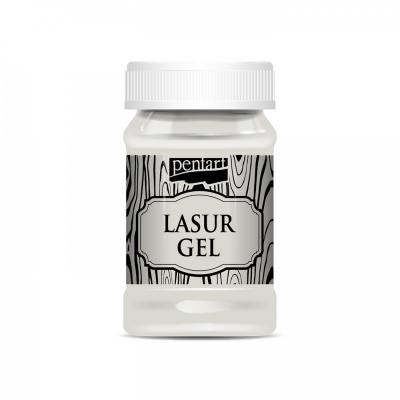 Lazúrový gél, 100 ml, biela