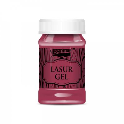 Lazúrový gél, 100 ml, červená