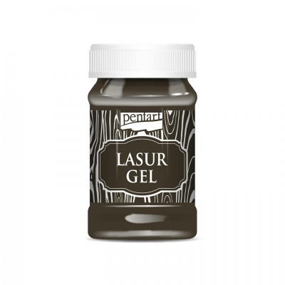 Lazúrový gél, 100 ml, orech