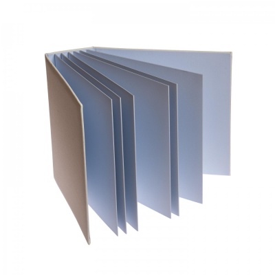 Lepenkový album modrý, 200 x 200 mm
