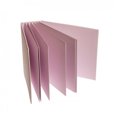 Lepenkový album ružový, 200 x 200 mm