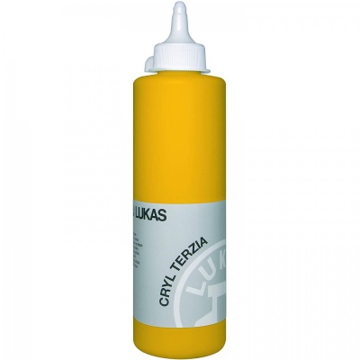LUKAS akrylová farba TERZIA 500 ml, Indian yellow