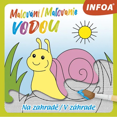 Maľovanie vodou, V záhrade