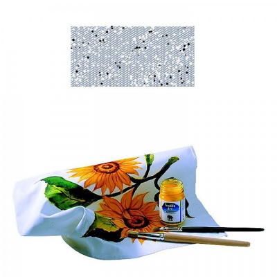 Nerchau farba na sv. textil 59 ml glitter strieb.