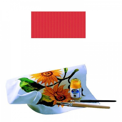 Nerchau farba na svetlý textil 59 ml neón červená