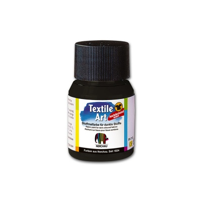 Nerchau farba na tmavý textil 59 ml čierna