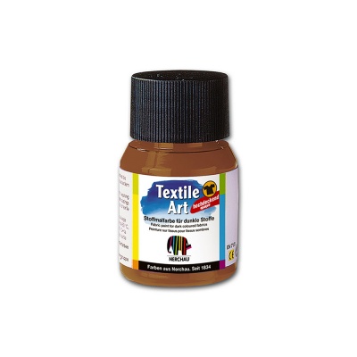Nerchau farba na tmavý textil 59 ml hnedá