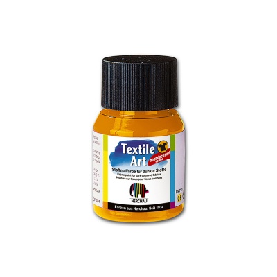 Nerchau farba na tmavý textil 59 ml oranžová