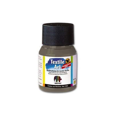 Nerchau farba na tmavý textil 59 ml sivá