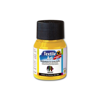 Nerchau farba na tmavý textil 59 ml zlatá