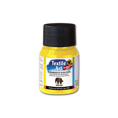 Nerchau farba na tmavý textil 59 ml žltá