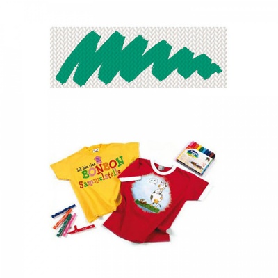 Nerchau fixa na textil, zelená