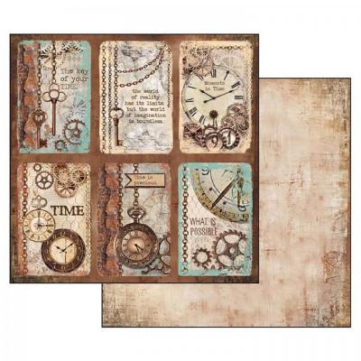 Obojstranný papier, 30,5 x 30,5 cm, Clockwise card