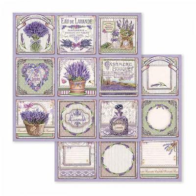 Obojstranný papier, 30,5 x 30,5 cm, Provence cards
