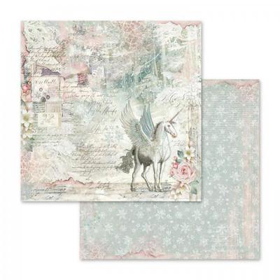 Obojstranný papier, 30,5 x 30,5 cm, Unicorn