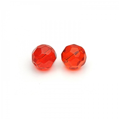 Ohňovky 10 mm svetlá červená 100 ks