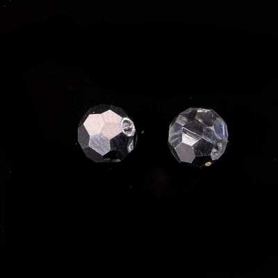 Ohňovky 4 mm strieborná s polov. pokovom 60 ks