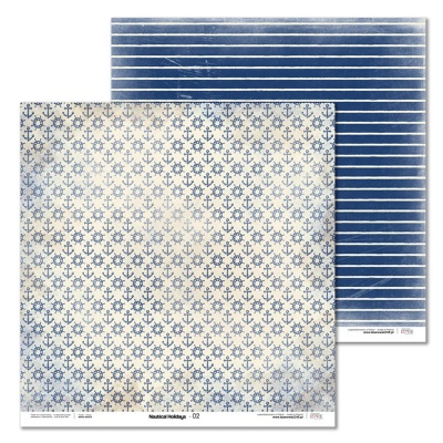 Papier na scrapbooking, Nautical Holidays