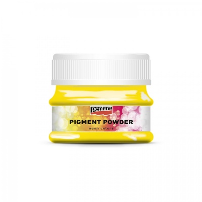 Pigmentový prášok, 6 g, neónový žltý