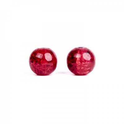 Praskačky gulička 10 mm červená 10 ks