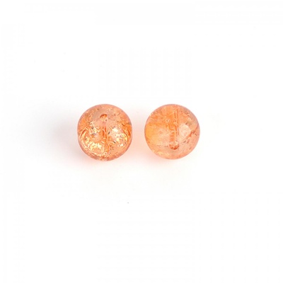 Praskačky gulička 10 mm oranžová 100 ks