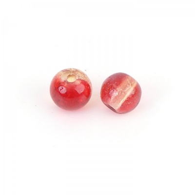 Praskačky gulička 4 mm červeno-žltá 20 ks